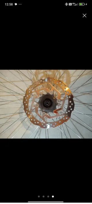 Rueda MTB Shimano 29' con disco