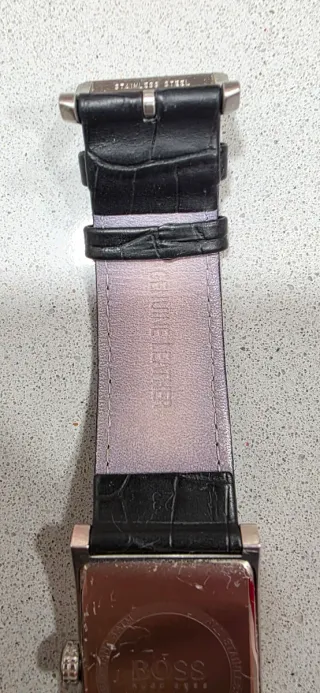 Reloj Hugo Boss Rectangular Negro