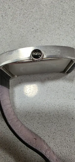 Reloj Hugo Boss Rectangular Negro