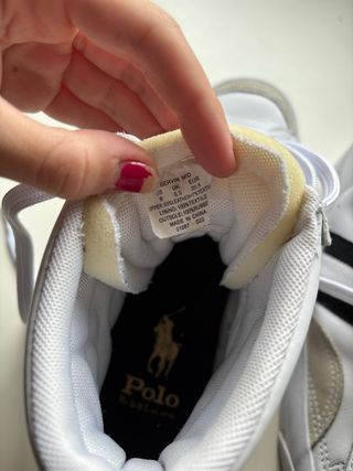 Zapatillas Polo Ralph Lauren Blancas Talla 38