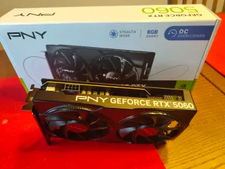 Tarjeta Gráfica PNY RTX 5060 8GB GDDR7