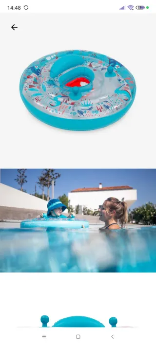 Flotador braga para bebé