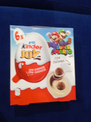 Caja Vacía Kinder Joy Super Mario Bros