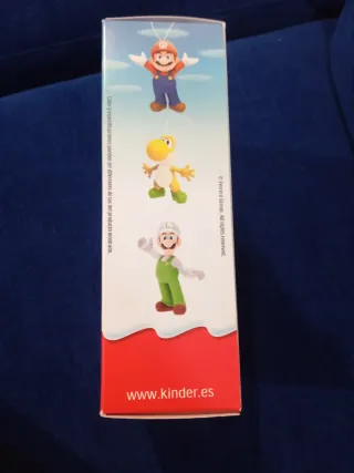 Caja Vacía Kinder Joy Super Mario Bros
