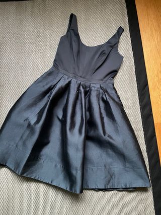 Vestido fiesta negro talla XS/S