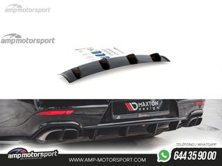 DIFUSOR TRASERO PORSCHE PANAMERA 2013-2016 NEGRO MATE