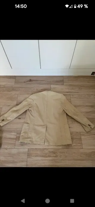 Chaqueta Massimo Dutti Sport Beige