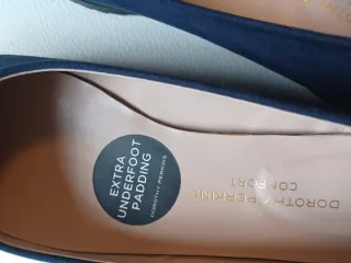 Scarpe basse Dorothy Perkins blu navy