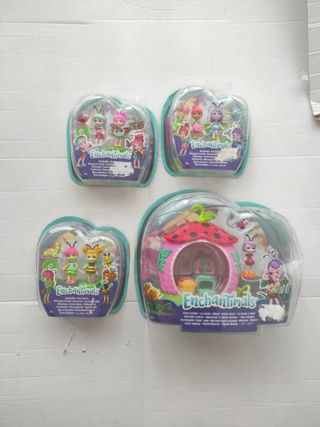 NUEVO lote 7 muñecas Enchantimals