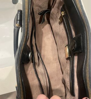 Bolso Piel Ralph Lauren Negro