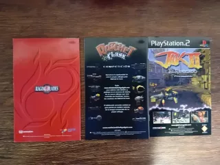 Lote Ratchet & Clank PS2 Platinum y Raging Blades