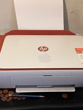 Impresora HP Deskjet 2723e Roja y Blanca