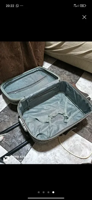 Maleta de viaje Dior beige