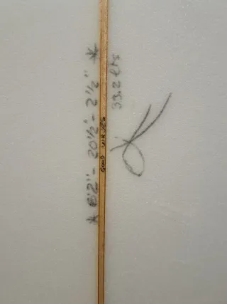 Tabla surf Eukaliptus 6'2'' 33.2L