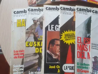 Revista sociedad Cambio 16