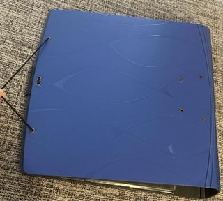 Archivador Leitz azul