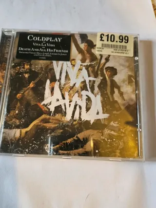 CD Coldplay Viva la Vida Death and All His Friends