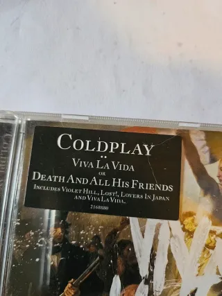 CD Coldplay Viva la Vida Death and All His Friends
