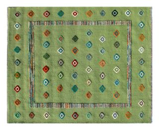 Nuovo Kilim Kaudani Reversibile Rilievo 199 x 153