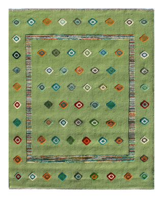 Nuovo Kilim Kaudani Reversibile Rilievo 199 x 153