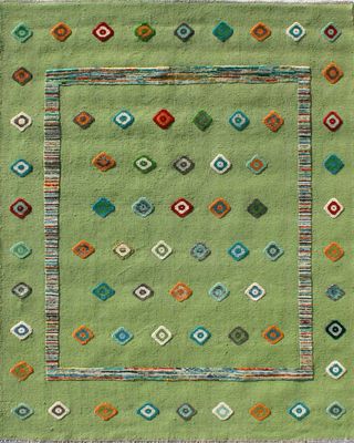 Nuovo Kilim Kaudani Reversibile Rilievo 199 x 153