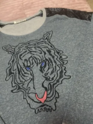 2 Jerséis grises y gris azulado