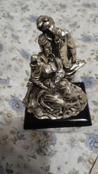 Statuetta Bagno Argento 925 Pesante