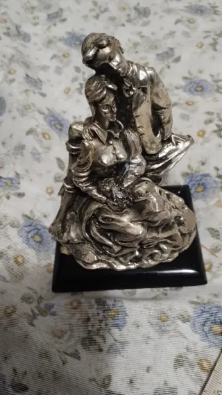 Statuetta Bagno Argento 925 Pesante