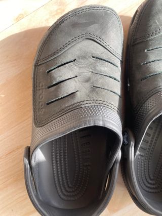 Chanclas Crocs Hombre Talla 8 (41-42) Negras