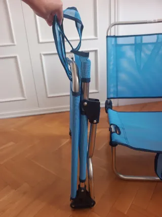 2 Sillas Playa/Piscina Plegables