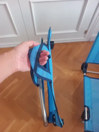 2 Sillas Playa/Piscina Plegables