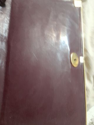 Bolso Dior Granate Piel