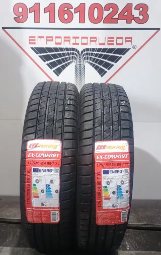 175 70 14 T MILEKING RUEDA NUEVA YA MONTADA
