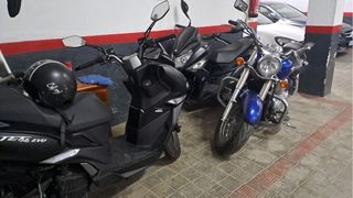 Kawasaki VN900 Classic Azul