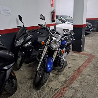 Kawasaki VN900 Classic Azul