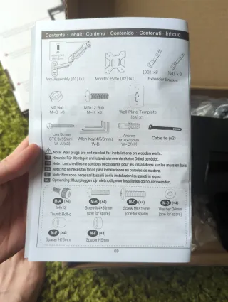 Soporte pared pantalla TV Bontec