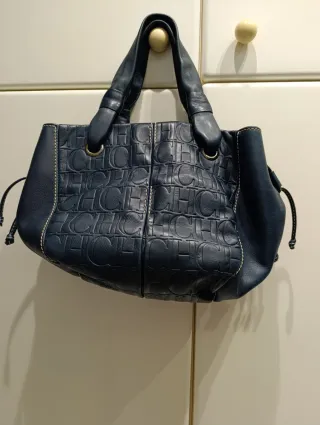 Bolso Piel CH Azul Marino