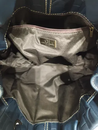 Bolso Piel CH Azul Marino