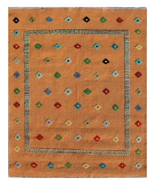 Nuovo Kilim Kaudani Reversibile Rilievo 200 x 158