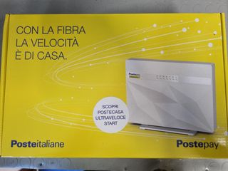 Modem Router Fibra Poste Italiane