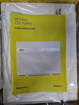 Modem Router Fibra Poste Italiane
