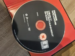 CD+DVD Robbie Williams Heavy Entertainment Show