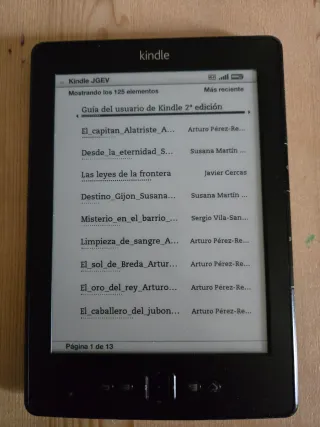 Amazon Kindle 4ª Generación Negro