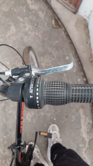 Bicicleta plegable con marchas