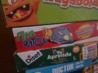Lote de 8 juegos de mesa infantiles, por separado.