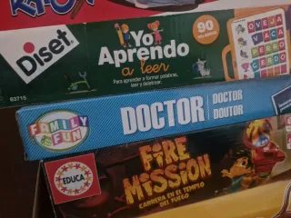 Lote de 8 juegos de mesa infantiles, por separado.