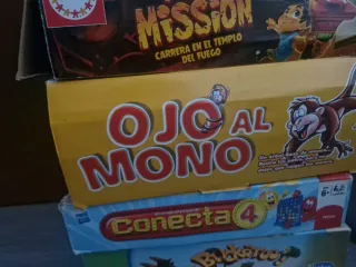 Lote de 8 juegos de mesa infantiles, por separado.
