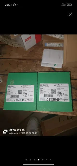 Interruptores Siemens Sirius (2 unidades)