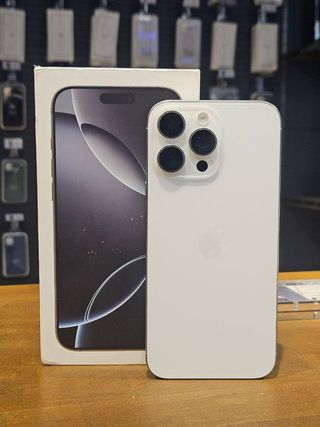 IPHONE 16 PRO MAX 512GB BIANCO 93% BATTERIA