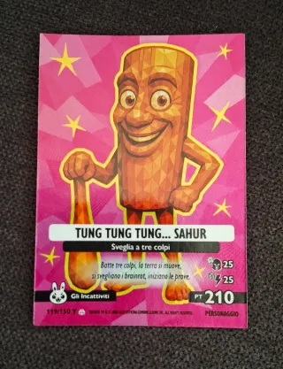 Carta Skifidol Brainrot Serie Gamma 119/150